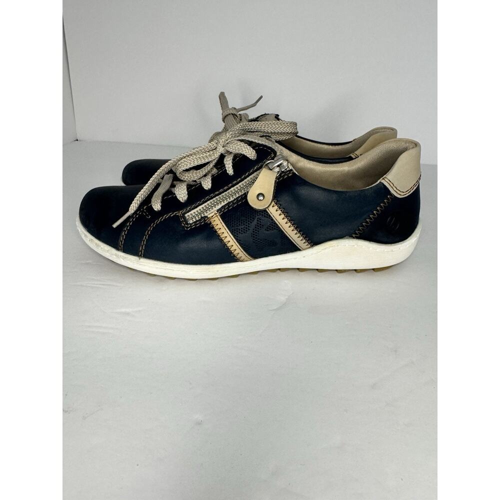 Remonte R1432-14 Liv 32 Womens Comfort Sneakers EU 39 US 8 Leather Zip Shoes